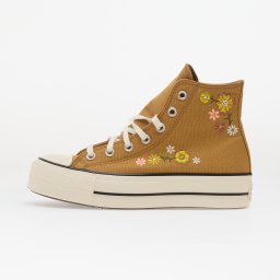 Сникърси Chuck Taylor All Star Lift Embroidered Flowers - Converse Honey Stick/ Egret EUR 39