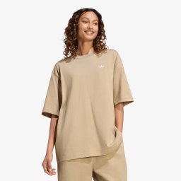 Тениска adidas Essentials Boyfriend T-Shirt Khaki Three XS