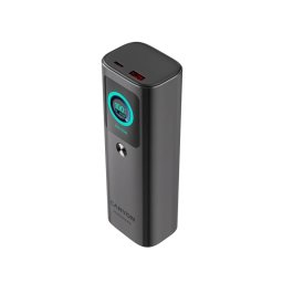 Външна батерия /power bank/ Canyon OnPower 265, 20 000mAh, черна, 1x USB-C(м), 1x USB-C(ж), 1x USB-A(м), QC 3.0