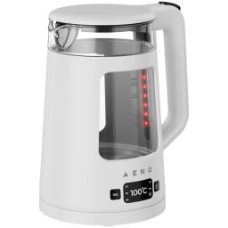 AENO Electric Kettle EK6: 1850-2200W, 2L, Strix, Square-shaped body, Transp