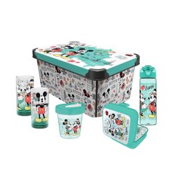 Disney Комплект Travel, кутия за съхранение 10 L, кутия 1 L, чаша за пътува