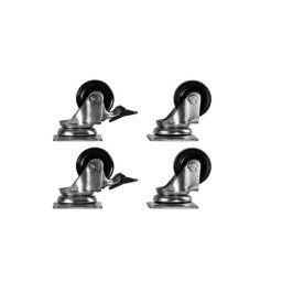 Formrack Castor group (4 pcs. of castors) for free standing and server rack