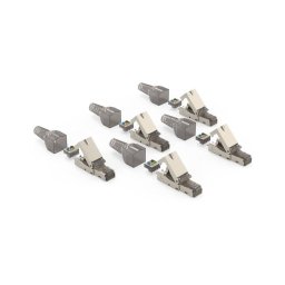 HAMA Комплект мрежови конектори, CAT 6a, 10 Gbit/s, екраниран, инсталиране