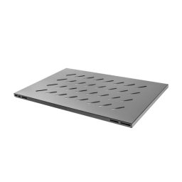 Lanberg 19" fixed shelf for open rack 800mm 1U/480.5x580mm max load capacit