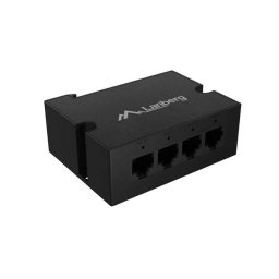 Lanberg Switch POE Extender DIN-FE4-AT-30W 1 x IN 3 x OUT Fast Ethernet DIN