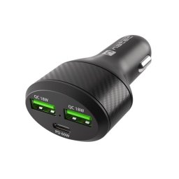 Natec Coney 2xUSB, 1xUSB-C Quick charger 84W Black