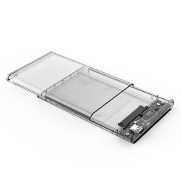 Orico външна кутия за диск Storage - Case - 2.5 inch 5Gbps Type-C Transpare