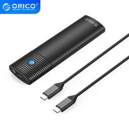 Orico външна кутия за диск Storage - Case - M.2 NVMe M/B key 10 Gbps Black