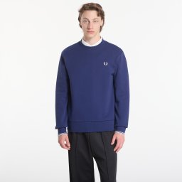 Суитшърт Fred Perry Crew Neck Sweatshirt Blue M
