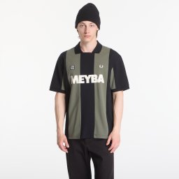 Тениска Fred Perry Meyba Cut And Sew Polo Shirt Green M