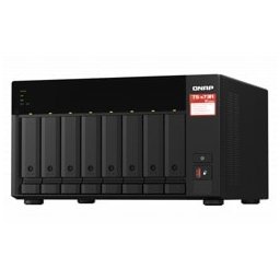 Мрежови диск (NAS) Qnap TS-873A-8G, четириядрен AMD Ryzen Embedded V1500B 2.2GHz, 5GB Flash memory (Dual boot OS protection), 8x 3.5-inch SATA 6Gb/s, 3Gb/s