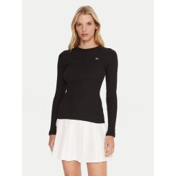 Lacoste Блуза TF1692 Черен Slim Fit