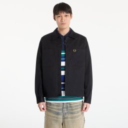Риза FRED PERRY Twill Overshirt Black XL