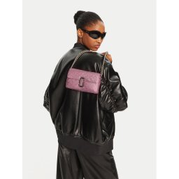 Marc Jacobs Дамска чанта The Rhinestone J Marc Mini Shoulder Bag H912M06RE22 Розов