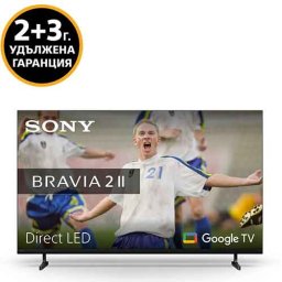 Sony BRAVIA 2 II K75S25M2 4K Processor X1 4K Ultra HD Висок динамичен обхват (HDR) (2026)