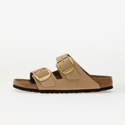 Birkenstock Arizona Big Buckle Nubuk Leather Sandcastle 41