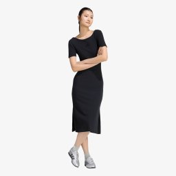Облекло adidas W Ak Sl Rib Dre Black S
