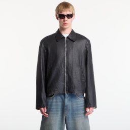 Яке OUR LEGACY Mini Jacket Worker Lacquer Black Mirror Tencel 52