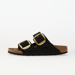 Birkenstock Arizona Big Buckle Nubuk Leather Black 38