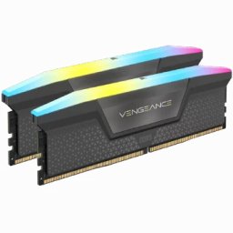 CORSAIR VENGEANCE RGB DDR5 64GB (2 x 32GB) DDR5 5600 CL40-44-44-90 1.25V AMD EXPO & Intel CMH64GX5M2D5600Z40