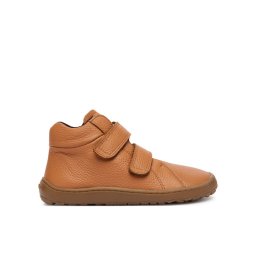 Froddo Зимни обувки Barefoot Winter Furry G3110263-2 S Кафяв
