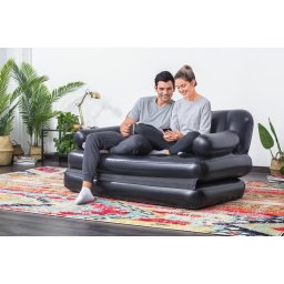 Надуваем диван Bestway Multi-Max 75054, 5 в 1, 188 х 152 х 64 см