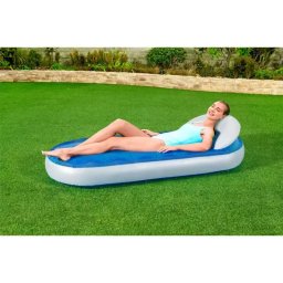 Надуваем шезлонг Bestway Poolside Lounge 43237, с водна камера, 181 х 87 см