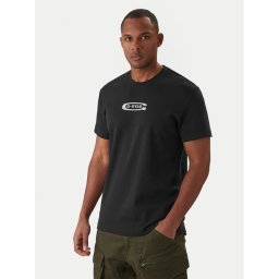 G-Star Raw Тишърт Old Skool D25967-C812 Черен Regular Fit