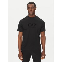 EA7 Emporio Armani Тишърт 7M000092 AF13870 UC001 Черен Regular Fit