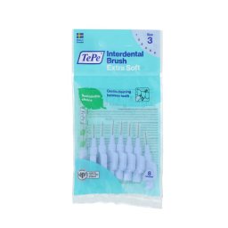 TePe Extra Soft междузъбни четки 3 сини (0,6 mm) 8 бр.
