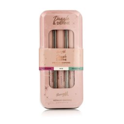 Barry M Dazzle & Define Metallic Crayons (Orchid Flower, White, Galactic Teal) 3 бр. нюанс Orchid Flower, White, Galactic Teal