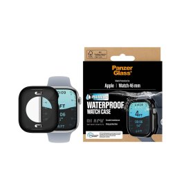Водоустойчив кейс за часовник PanzerGlass за Apple Watch 46 mm, Full Body - Черен