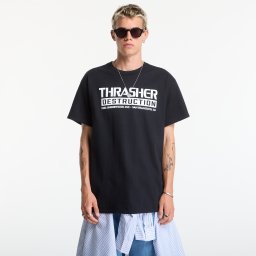 Тениска Thrasher Destruction T-Shirt Black S
