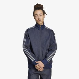 Яке adidas Firebird Adicolor Raw Denim Track Top Jacket Indigo Denim S