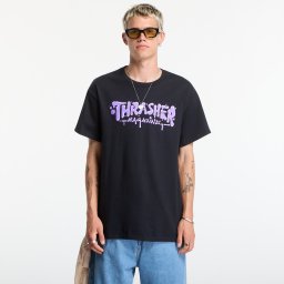 Тениска Thrasher Wet Paint T-Shirt Black L