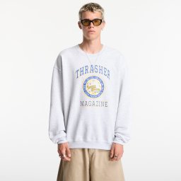 Суитшърт Thrasher Dropout Crewneck Grey L