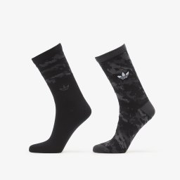 Чорапи adidas Camo Crew Sock 2-Pack Carbon/ Black 46-48
