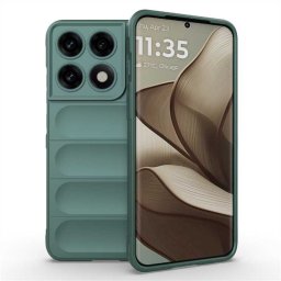 Подсилен силиконов гръб на ленти за Motorola Edge 70 Pro 5G - зелен