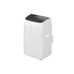 Мобилен климатик Tesla TTMYW-12CHW , 12000 BTU, Клас А, Wi-Fi, I sleep, 3 скорости, LED дисплей, Дистанционно, Бял/черен