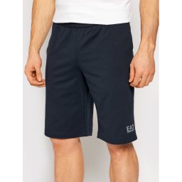 EA7 Emporio Armani Спортни шорти 8NPS02 PJ05Z 0578 Тъмносин Regular Fit