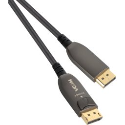 VCom активен оптичен кабел Active Optical Cable DisplayPort V1.4 M/M 15m - D3751-15.0m
