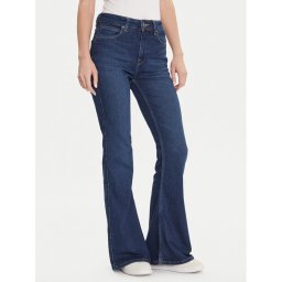 Lee Дънки Breese 112354456 Тъмносин Bootcut Fit