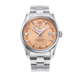 Orient Star RE-AU0108G - Мъжки часовник, Автомат, 38.5mm, 10 ATM, Оранжев
