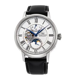 Orient Star RE-AY0106S - Мъжки часовник, Автомат, 41mm, 5 ATM, Бял