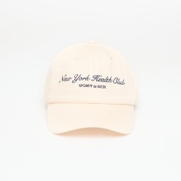 Шапка Sporty & Rich New York Health Club Hat Cream Universal