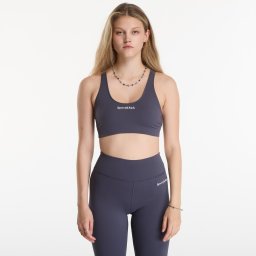 Сутиени Sporty & Rich Serif Logo Sports Bra Carbon L