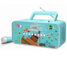 Радио MUSE M-29 KB CS, CD/CD-R/CD-RW/MP3, FM, синьо