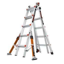 Телескопична алуминиева стълба Little Giant Conquest 2.0 M22, 4x5 стъпала за всички терени