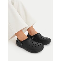 Crocs Чехли Classic Lined Clog 203591 Черен