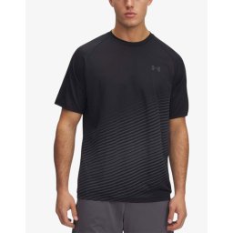 UNDER ARMOUR Tech Fade Ss Tee Black/Titan Gray